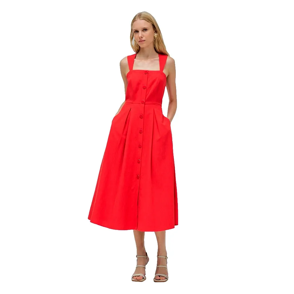 

Платье Salsa Jeans 21010431 Regular Fit midi, красный
