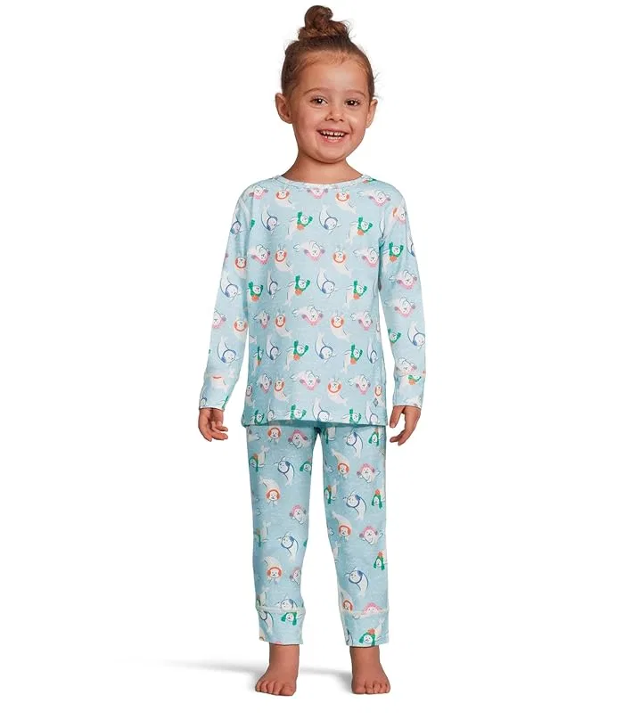 Термобелье Midweight Originals Print Set Hot Chillys Kids, Winter Seals