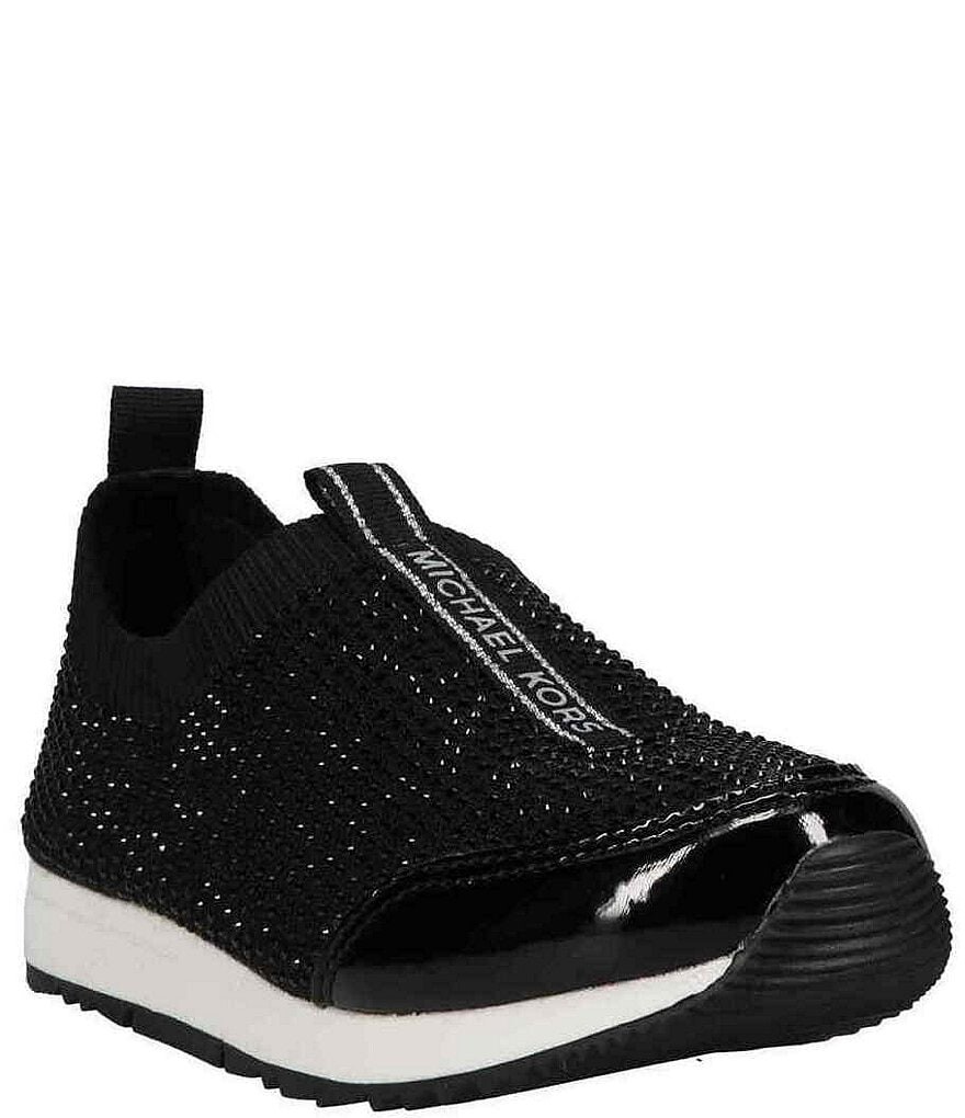 

Кроссовки-слипоны MICHAEL Michael Kors для девочек Allie Sock Crystal (для малышей), черный