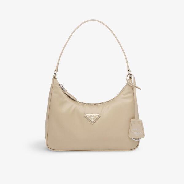 

Мини-сумка Re-Edition 2005 из нейлона Prada, цвет neutral