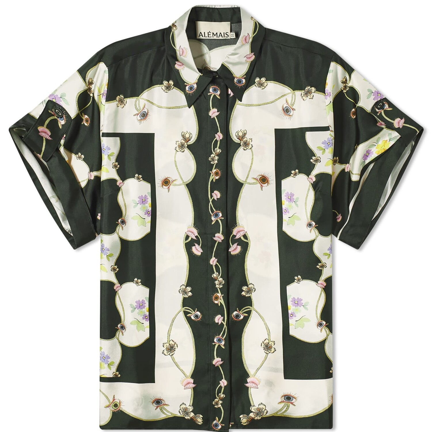 

Рубашка Alémais Venus Oversized, цвет Black & White