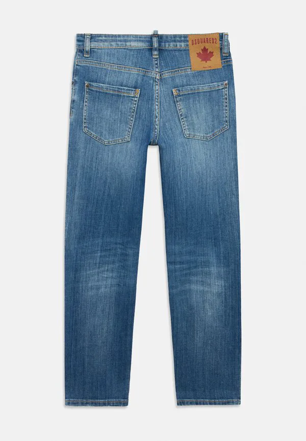 Джинсы унисекс stanislav прямого кроя Dsquared2, Blue Denim — фото 2
