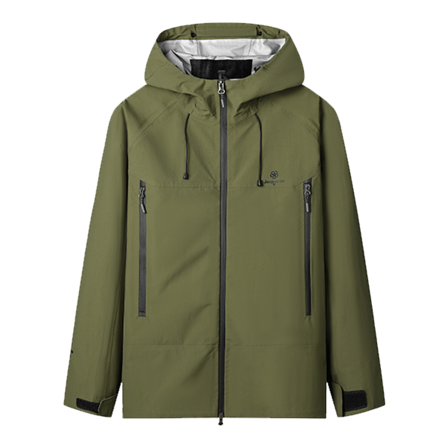 

Куртка мужская Jeep, цвет Dark moss green + light pale green
