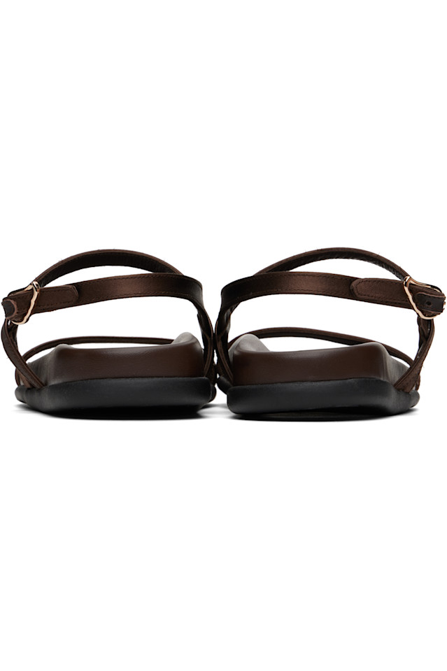 Эвирали сандалии с анатомической стелькой Ancient Greek Sandals, коричневый — фото 2