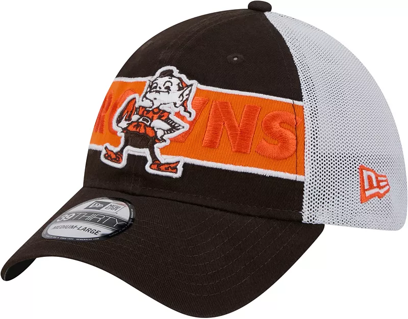

Кепка New Era для взрослых Cleveland Browns Team Team цвета 39Thirty с полосками
