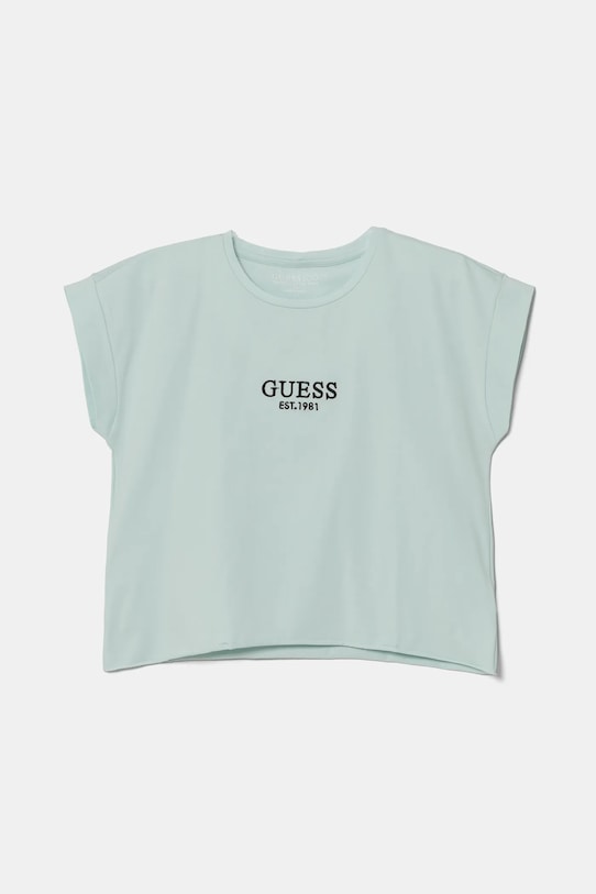 

Детская футболка Guess, бирюзовый