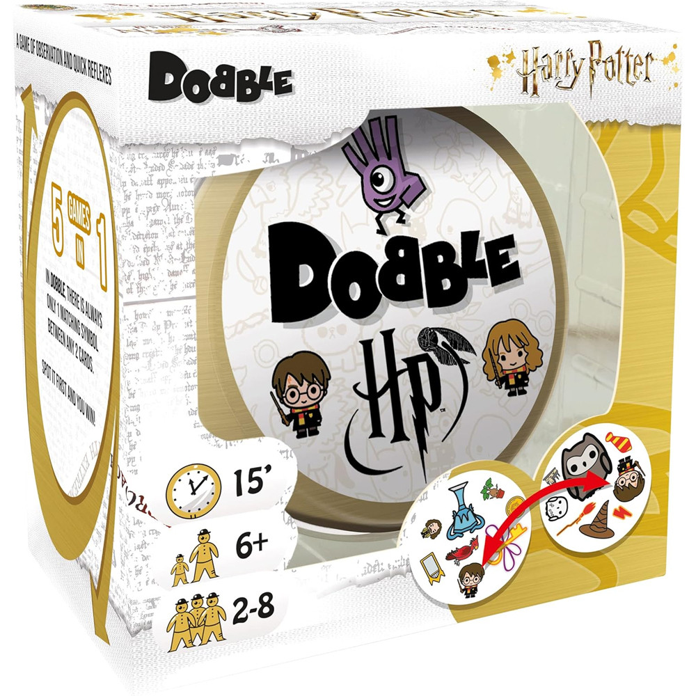 

Настольная игра Zygomatic Dobble: Harry Potter (Spanish Edition)