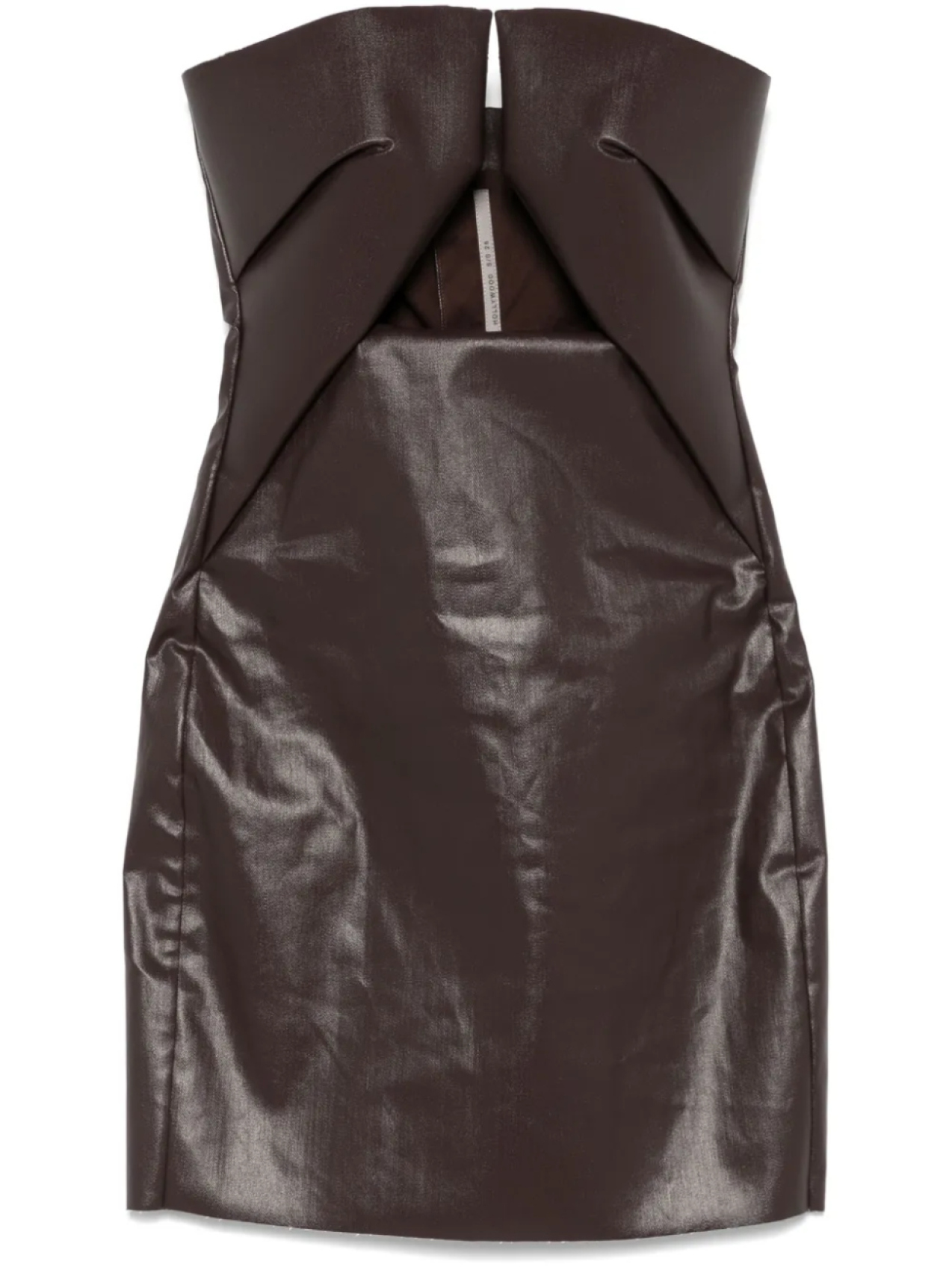 

Мини-платье Rick Owens Prong, коричневый