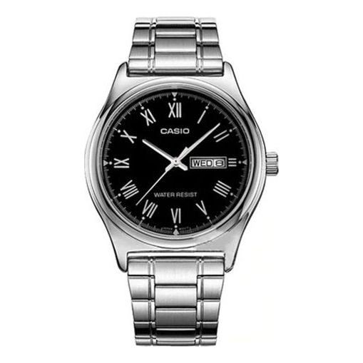 

Часы CASIO Waterproof Stainless Steel Strap Mens Silver Analog, серебряный