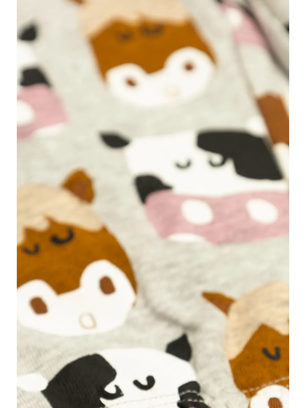 Спортивные брюки с графичным принтом Stella McCartney Kids, серый — фото 4