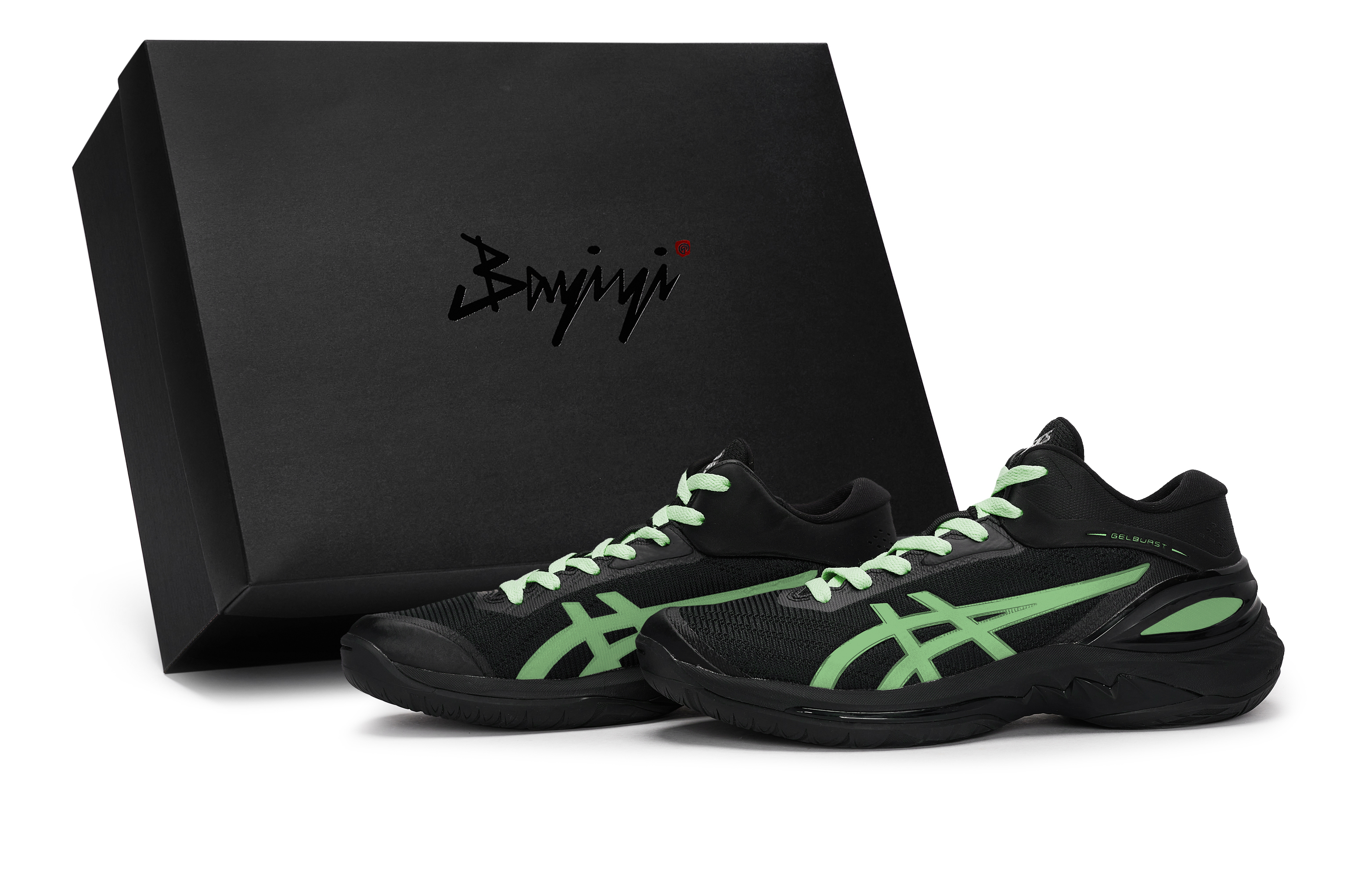 

ASICS Баскетбольные кроссовки GELBURST 28, низкие, мужские, зеленые