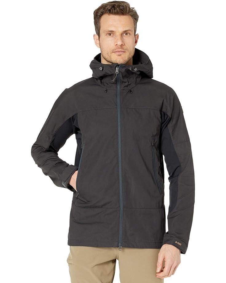 

Куртка Fjällräven Abisko Lite Trekking, цвет Dark Grey/Black