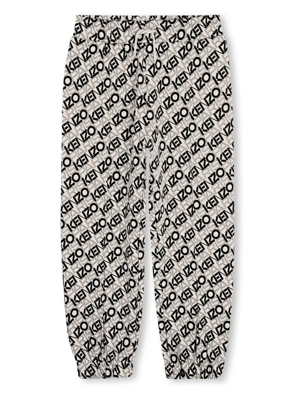 

Спортивные брюки с логотипом Kenzo Kids, белый