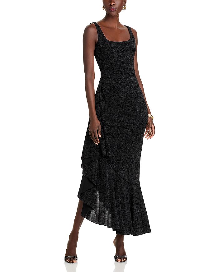 

Платье Jewel Metallic Black Halo, черный