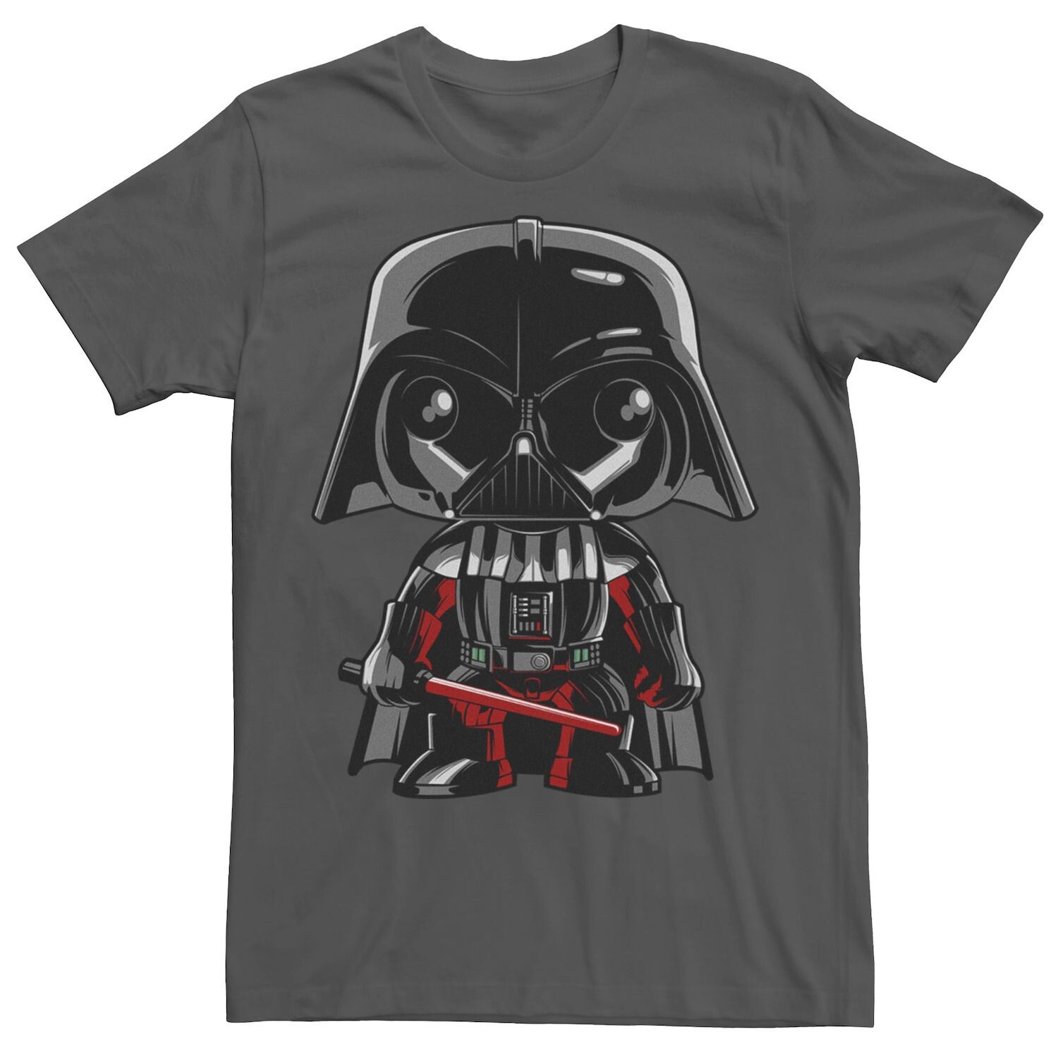 

Мужская милая футболка в стиле кавай с изображением Дарта Вейдера Star Wars