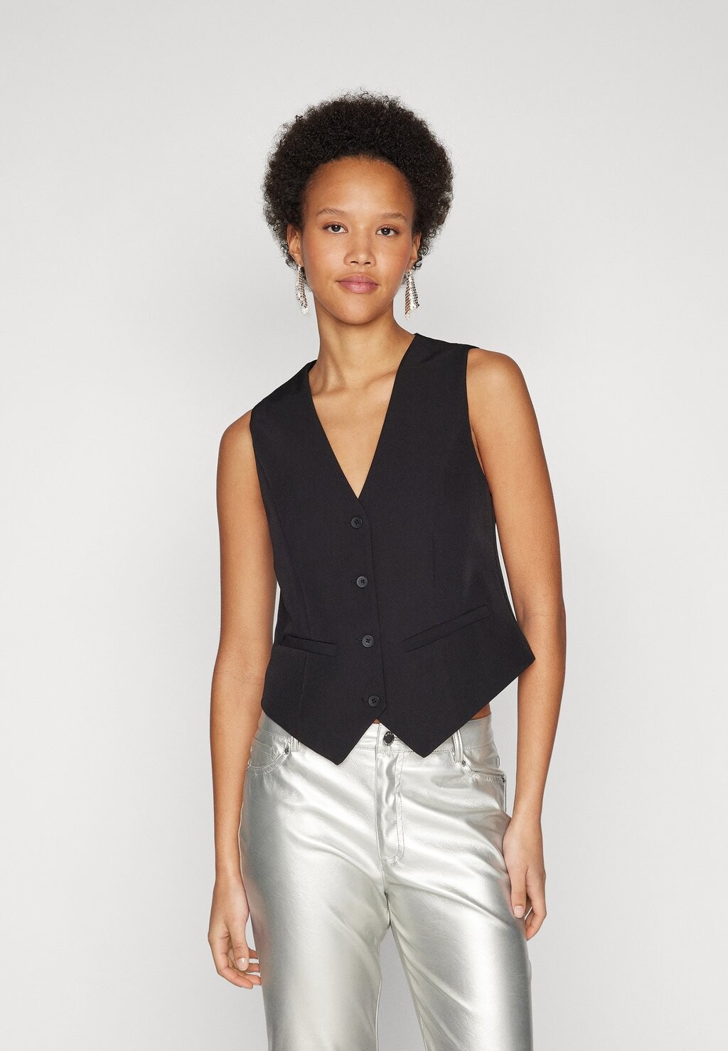

Жилет Pcbossy Vest Pieces, черный
