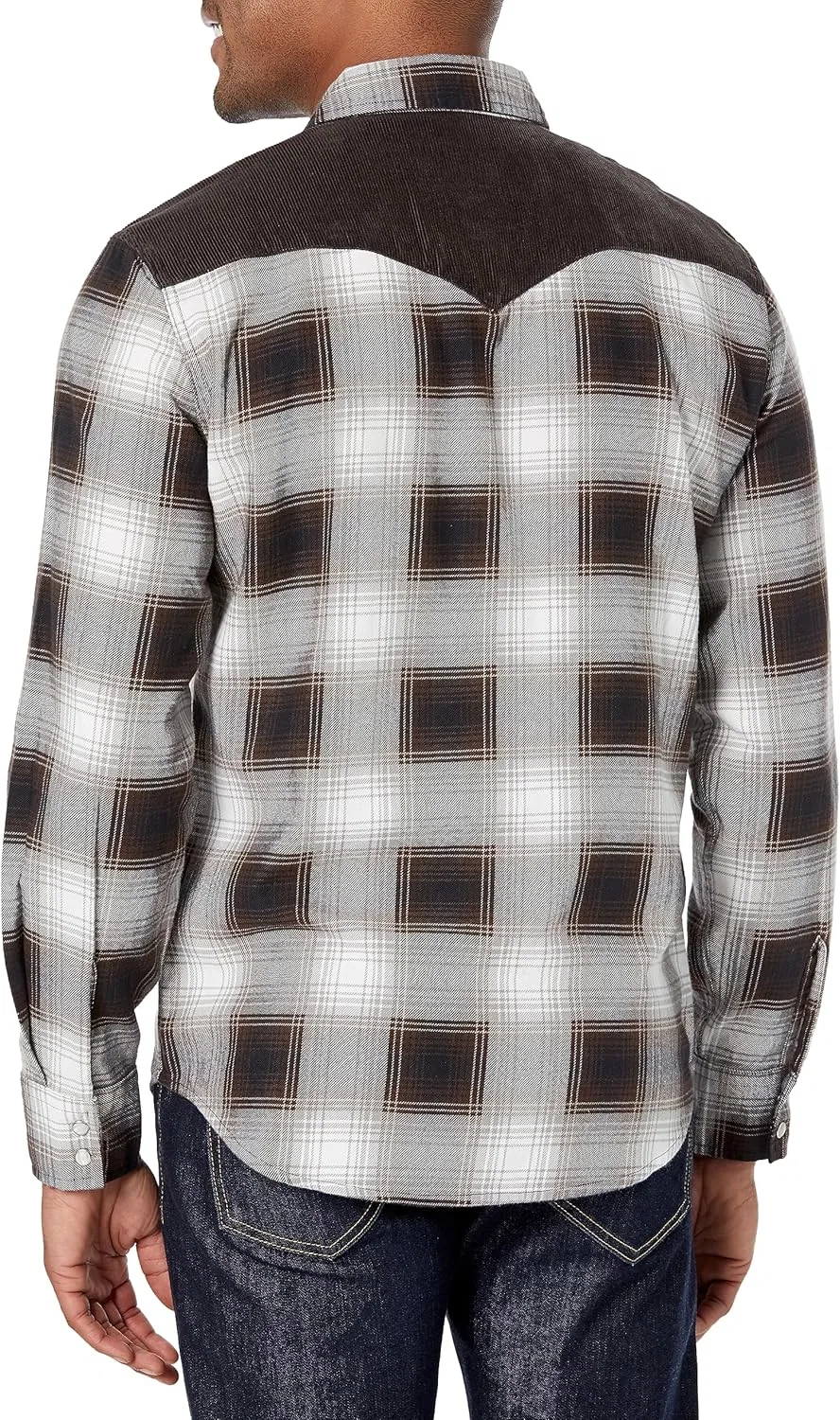 Рубашка Levi's Harvey Plaid Chocolate Brown — фото 2
