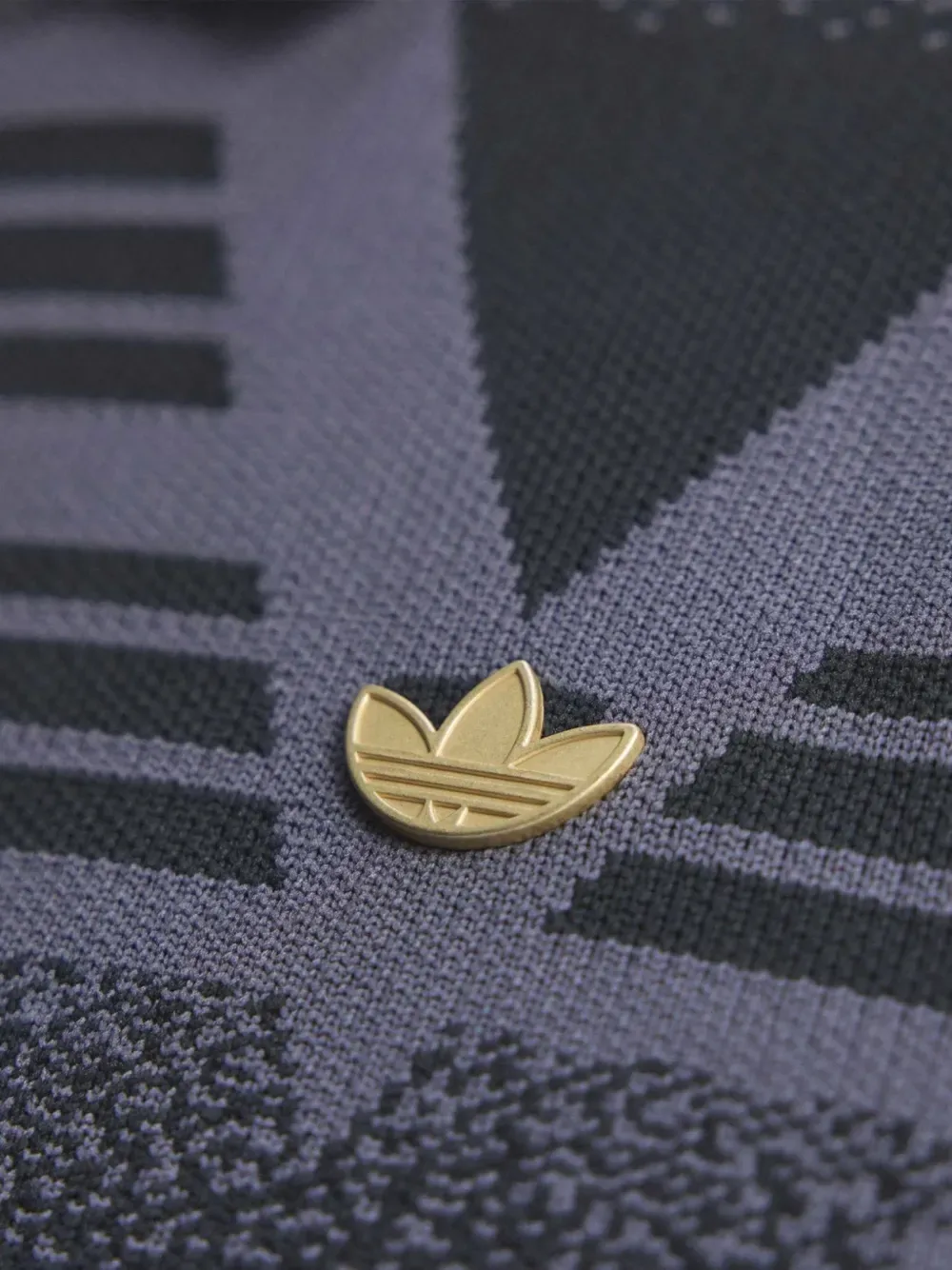 Поло с геометрическим узором Bruised Banana Adidas, черный — фото 4