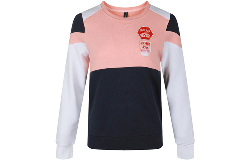 

Свитшот женские глянцевая пудровая Adidas Neo, Bright Light Pink