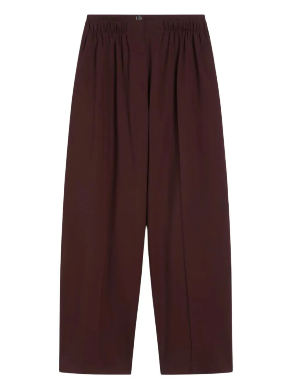 

Широкие брюки с двумя ремнями Sportmax, красный