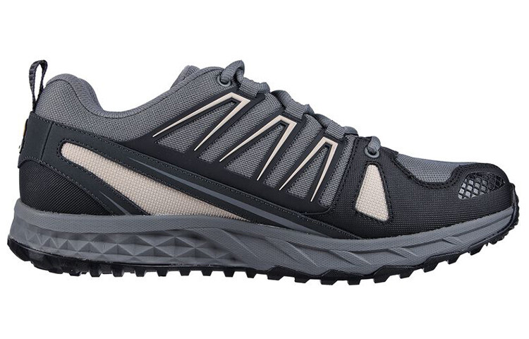 

Походные ботинки Escape Plan для мужчин с низким верхом, черные/серые Skechers