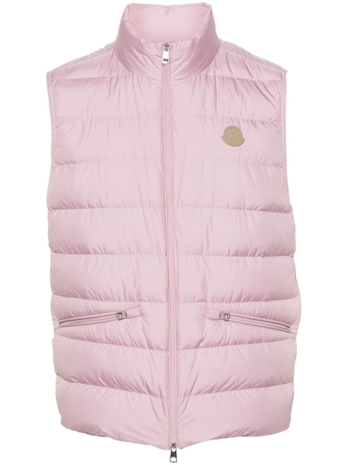 

Moncler дутый жилет Treompan, розовый