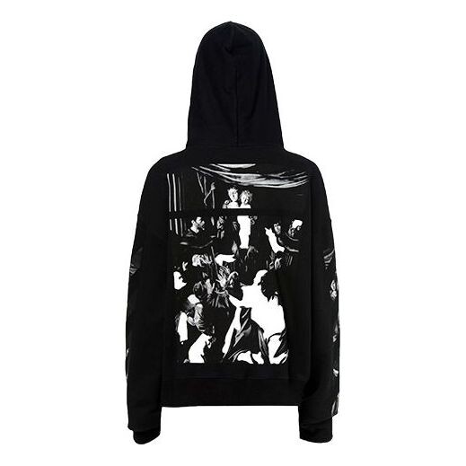 

Толстовка men's caravaggio back printing black Off-White, черный