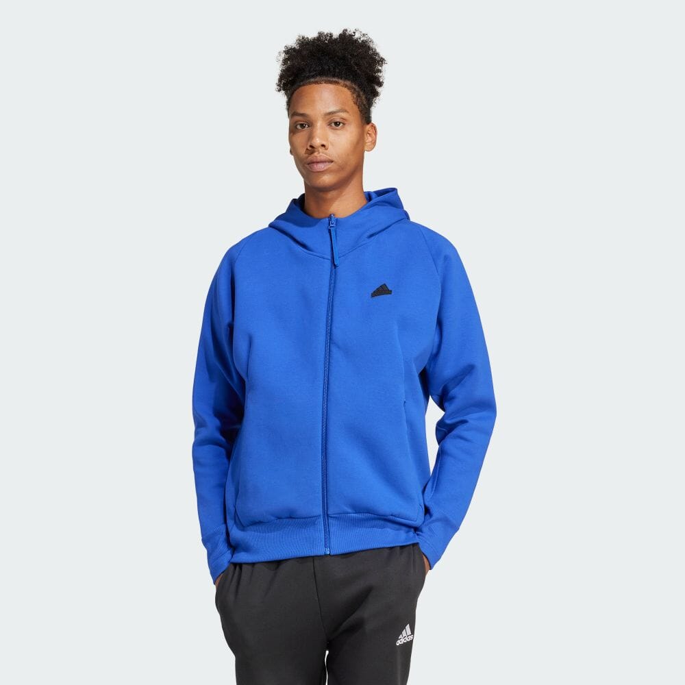 

Парка Adidas ZNE Premium Full Zip Hooded Track Jacket, цвет Semi-Cid Blue