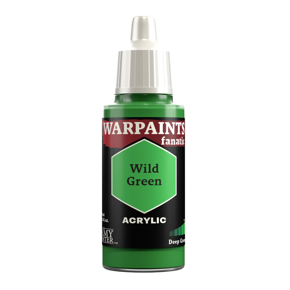 

Аксессуары Army Painter Warpaints Fanatic: Wild Green (18ml)