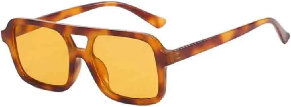 

Солнцезащитные очки с защитой UV400 | Линзы конфетных цветов, большая оправа | Для женщин и мужчин, для занятий спортом на открытом воздухе и вождения DSVIGF, Flower Yellow