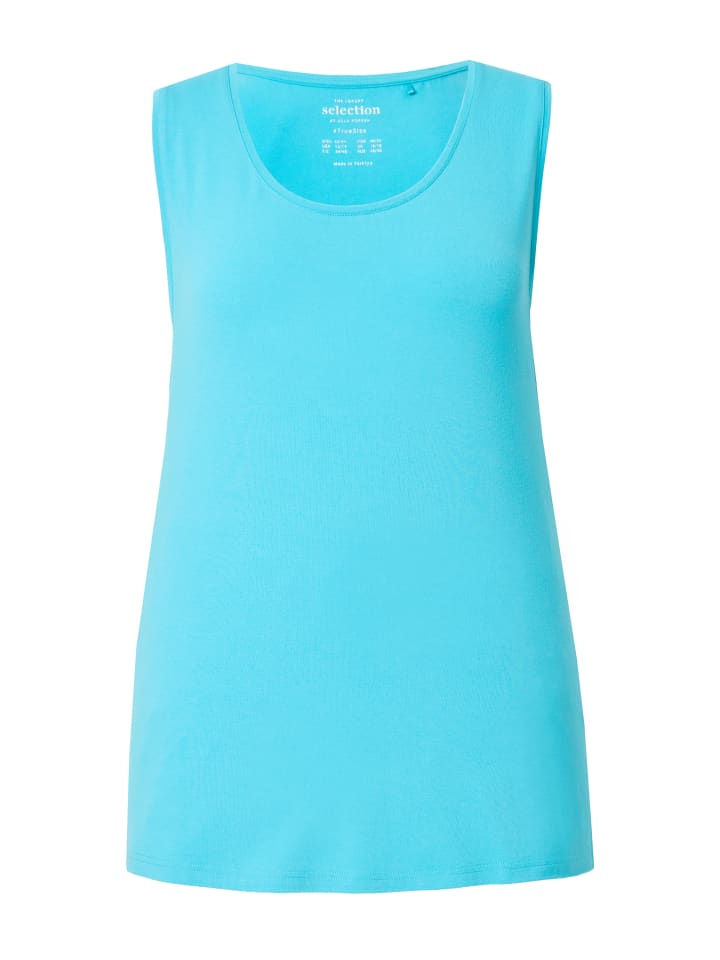 

Футболка Ulla Popken, цвет tiefes aqua