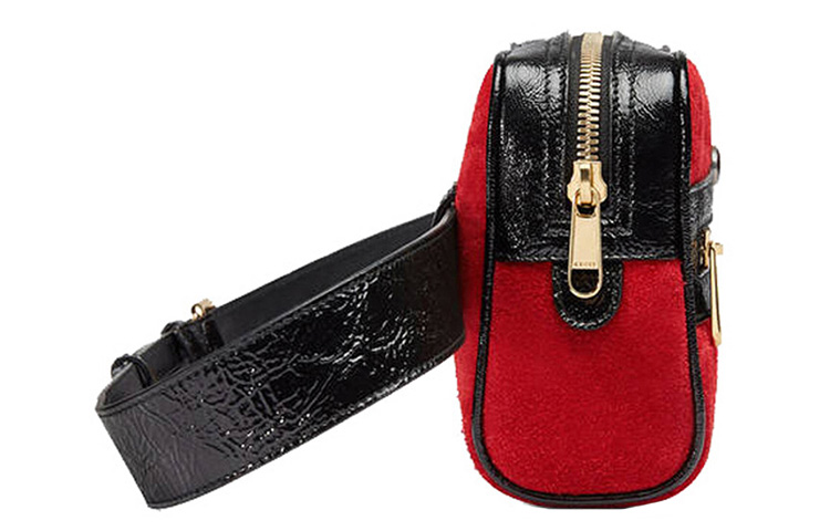 Кожаный рюкзак-кроссбоди GUCCI унисекс — фото 3
