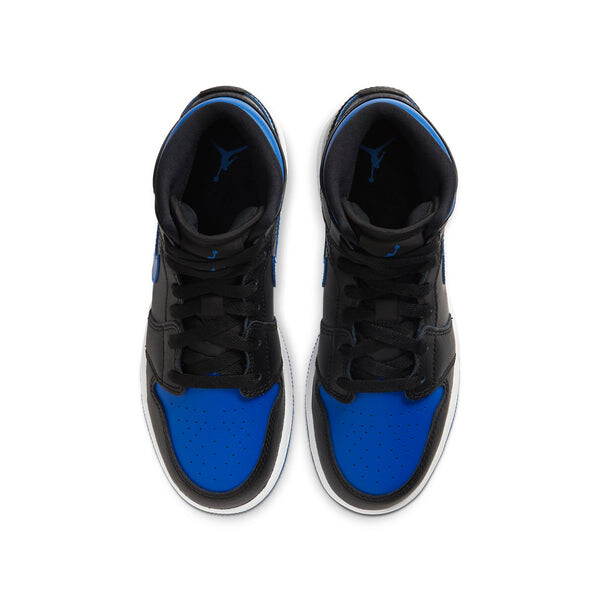 Кроссовки 1 средние Air Jordan, синий — фото 4