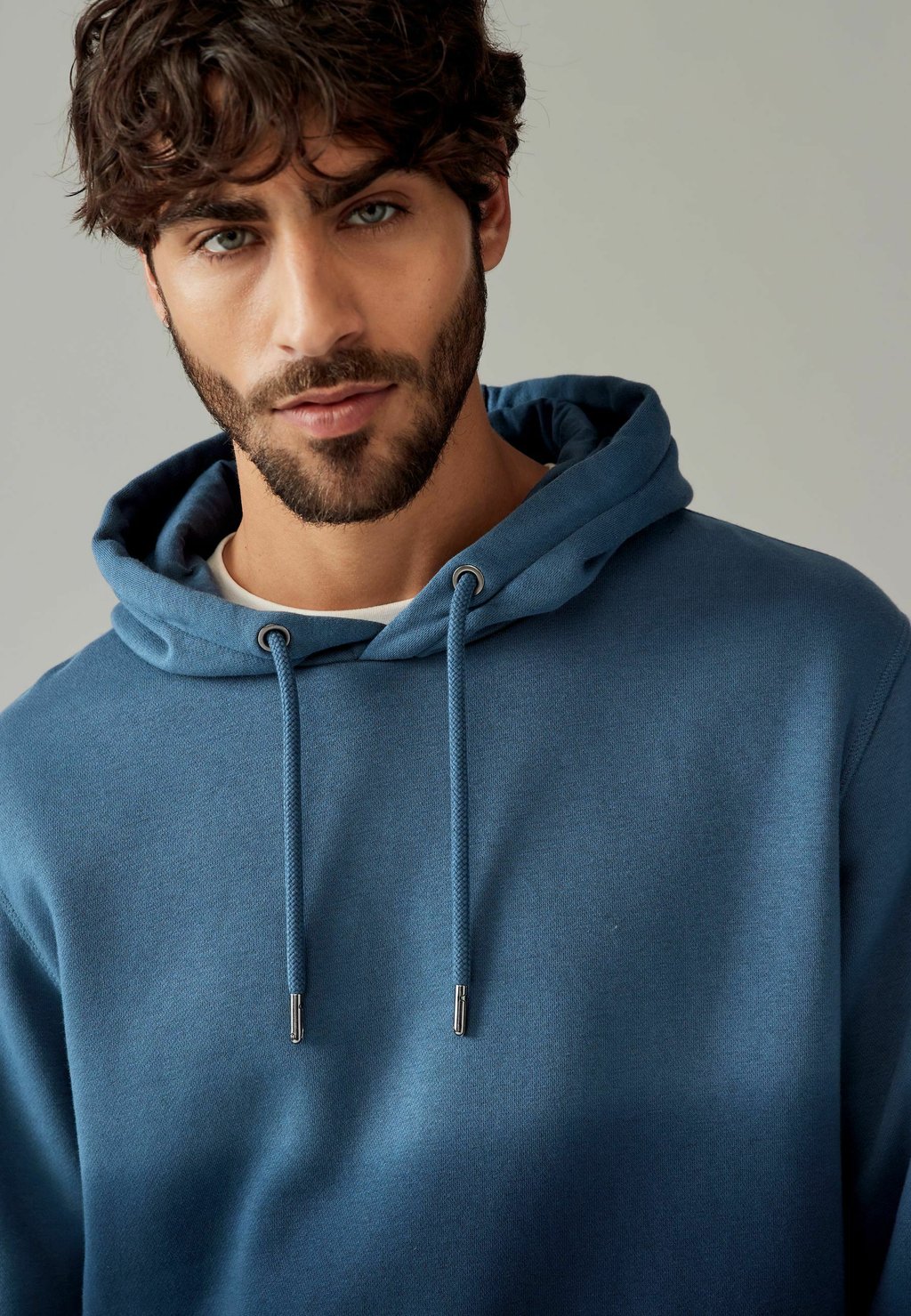 

Толстовка с капюшоном DIP DYE OVERHEAD HOODY Next, синий