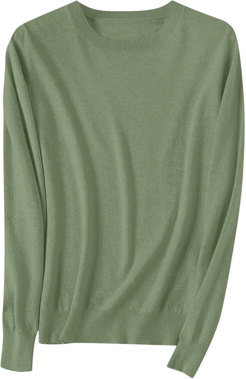 

XUNRYAN женский свитер Casual, вязаный, с ребристой вязкой, Slim Fit, с длинными рукавами