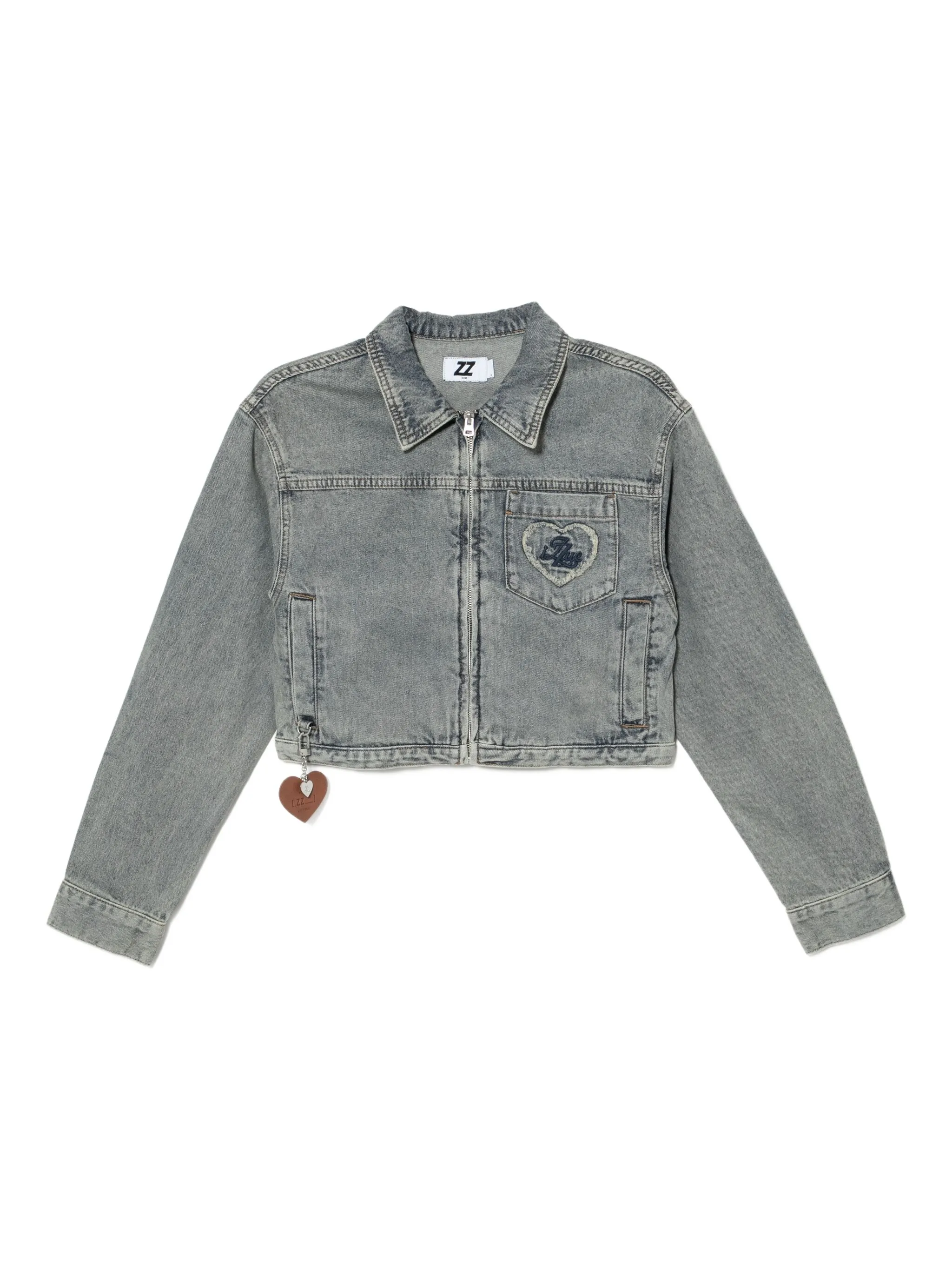 

Куртка с нашивкой-логотипом Izzue, синий