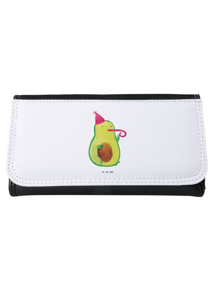 

Портмоне Mr & Mrs Panda Damen Avocado Feier ohne Spruch, белый