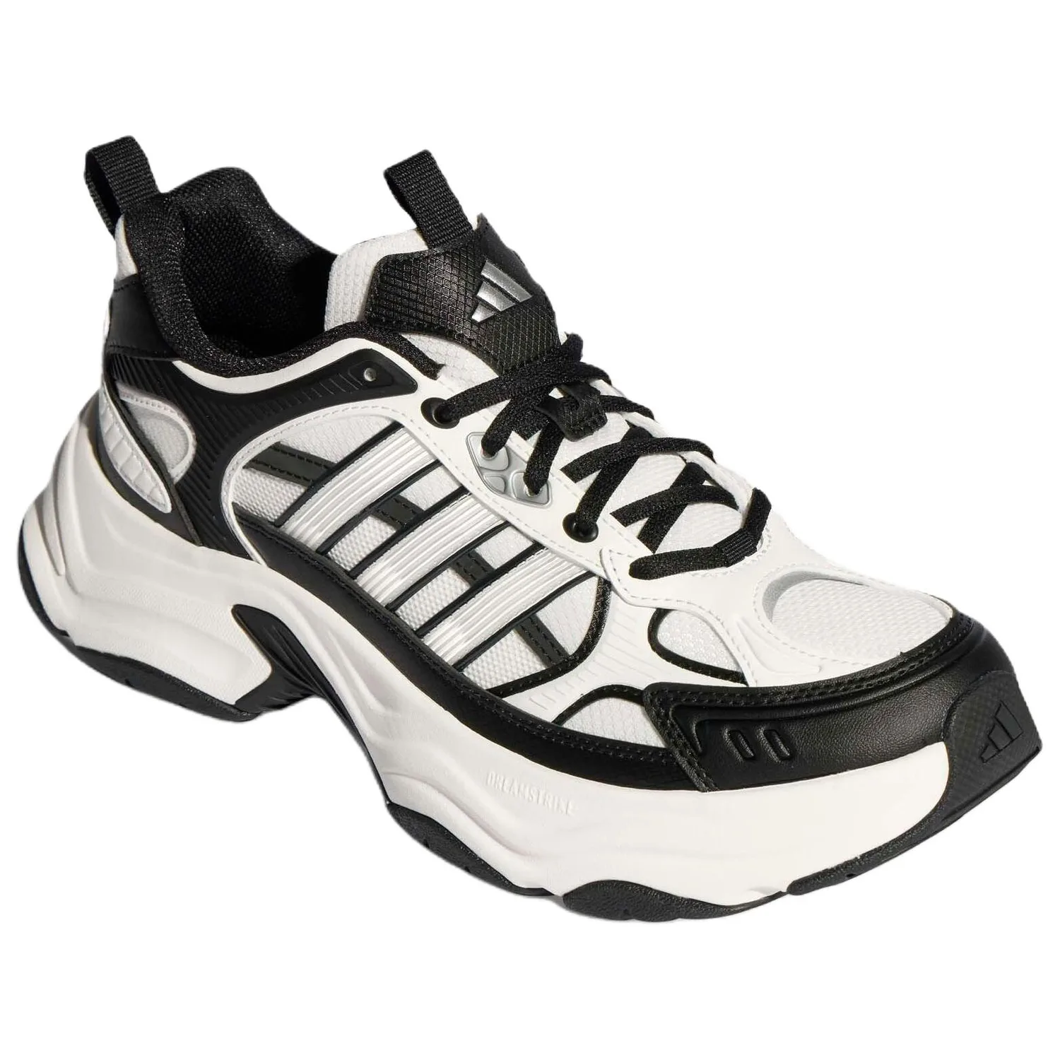 Adidas XLG FIN PULSE Chunky Sneakers Unisex Black White — фото 4