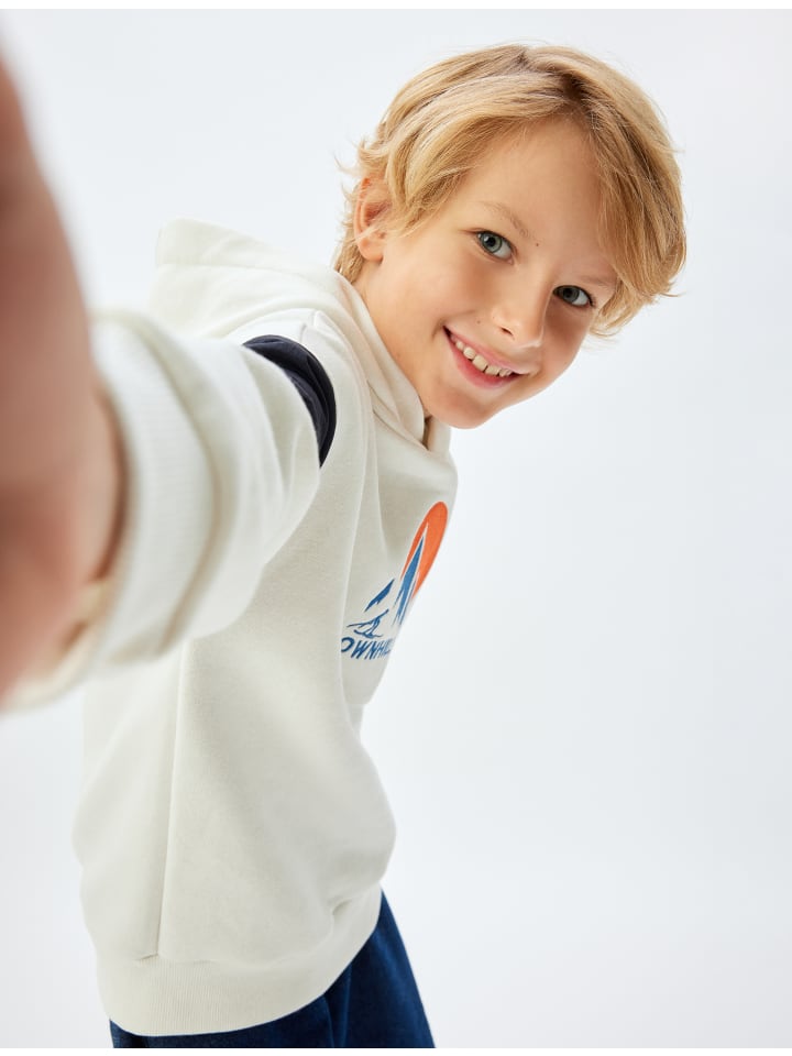 

KOTON Толстовка цвета экрю