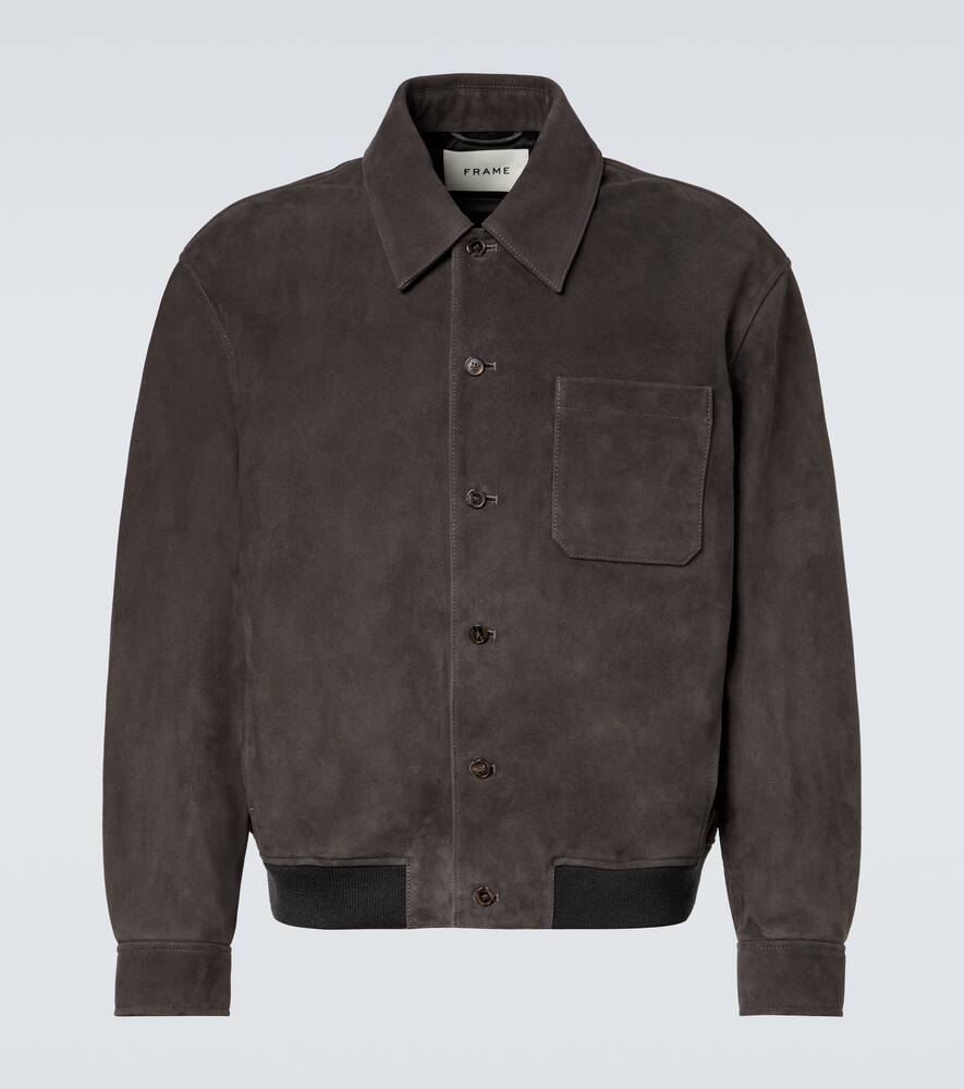 

Замшевый блузон Frame, Old Black