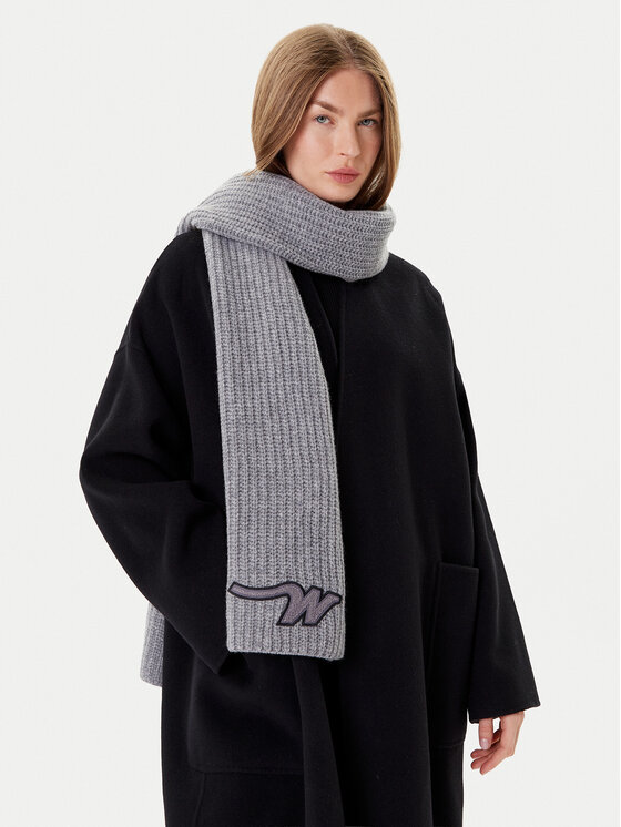 

Шарф Bardies 2525746035 Weekend Max Mara, серый