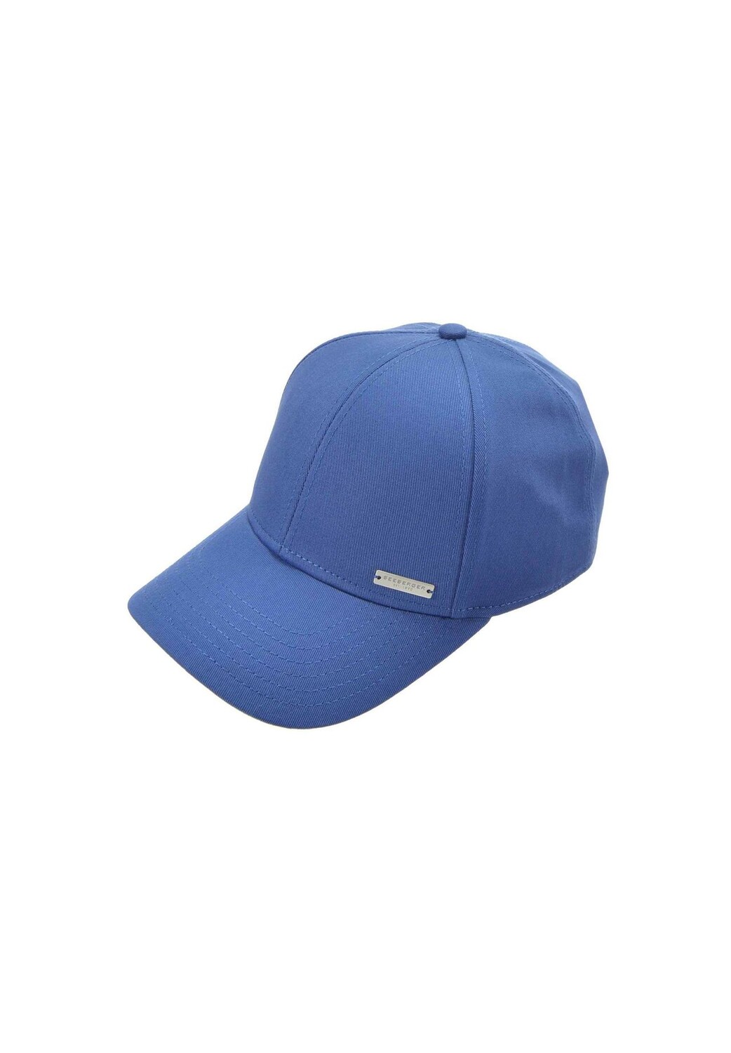 

Бейсболка из хлопка 54814-0 SEEBERGER, цвет Stahl One Size