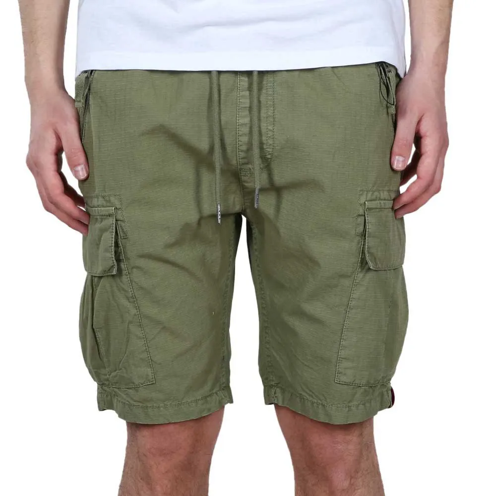 

Джоггеры Alpha Industries Ripstop, зеленый