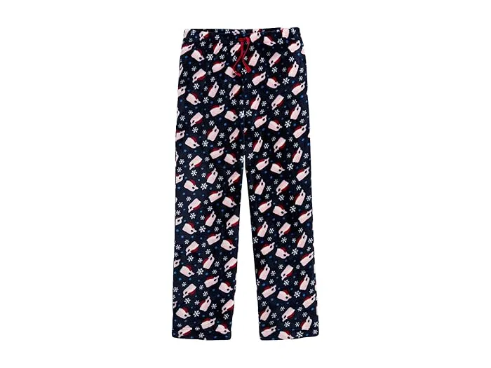 Пижамные штаны с высоким ворсом High Pile Lounge Pants Vineyard Vines Kids, Print Lilac Breeze