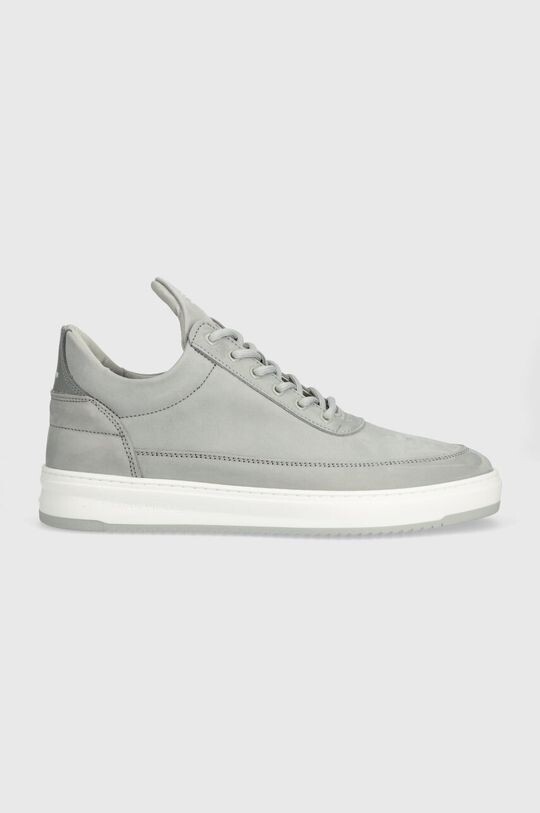 

Кроссовки Low Top Base из нубука Filling Pieces, серый