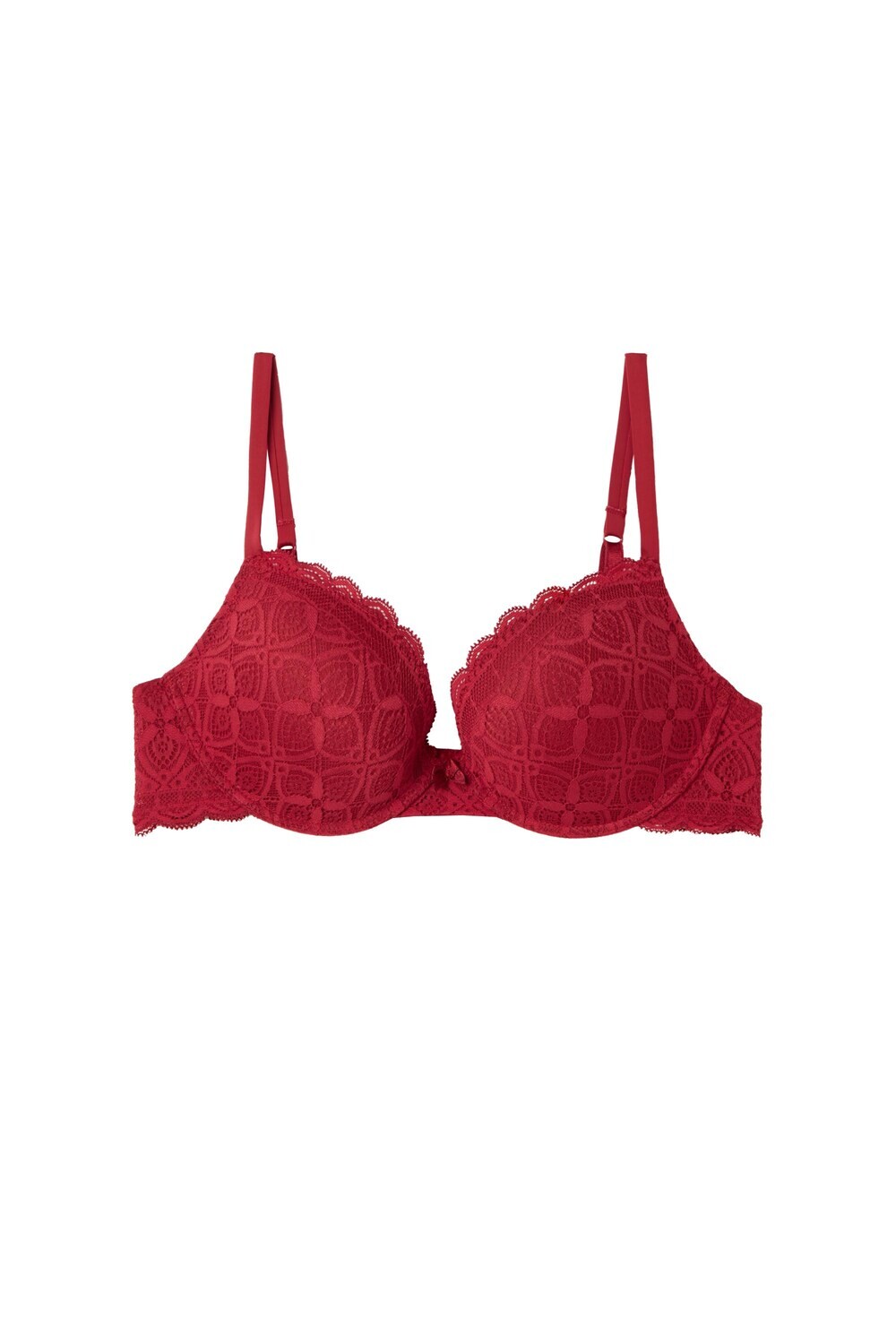 

Бюстгальтер с эффектом пуш-ап Intimissimi, темно-красный