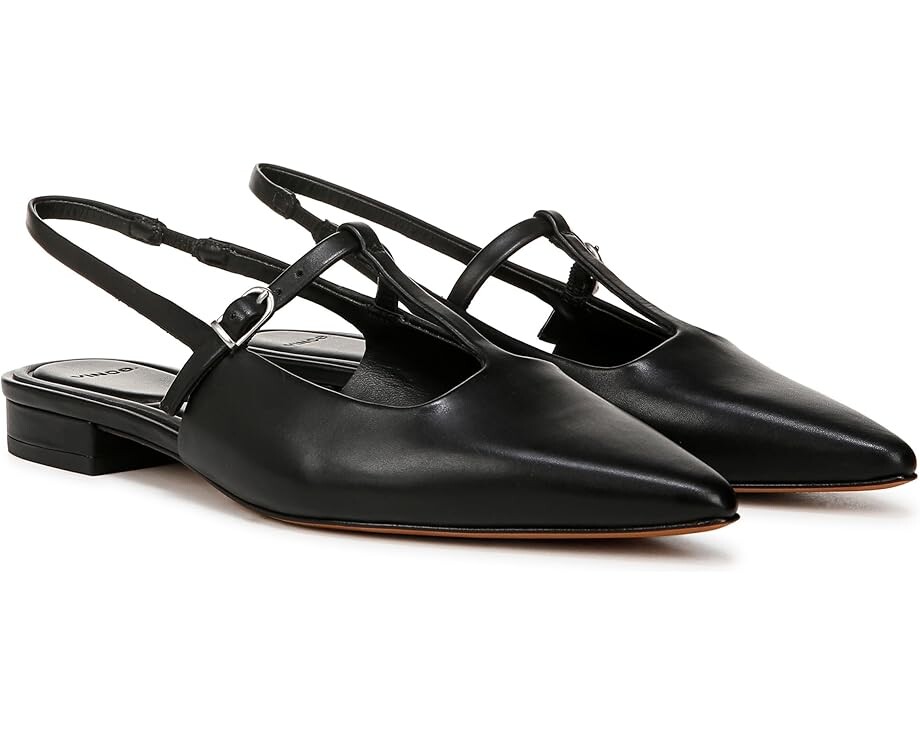 

Туфли на плоской подошве Vince Iliana Slingbacks, черный