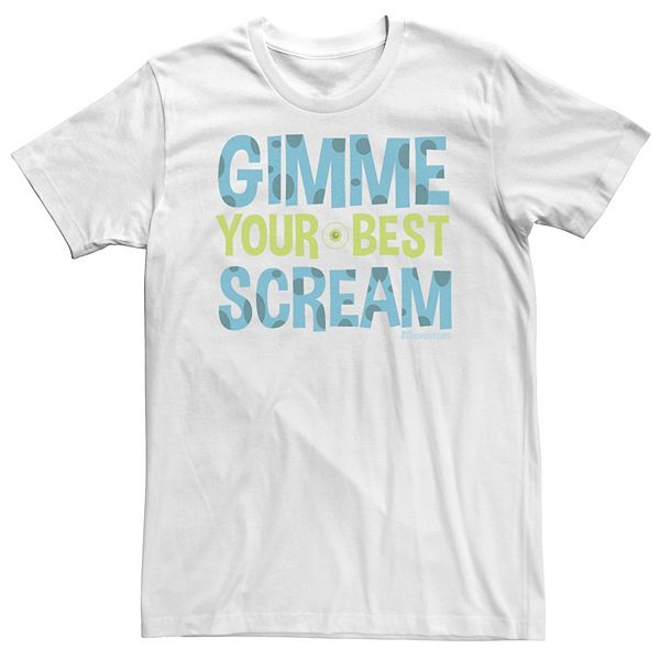 

Футболка Big & Tall Monsters University Your Best Scream Disney / Pixar