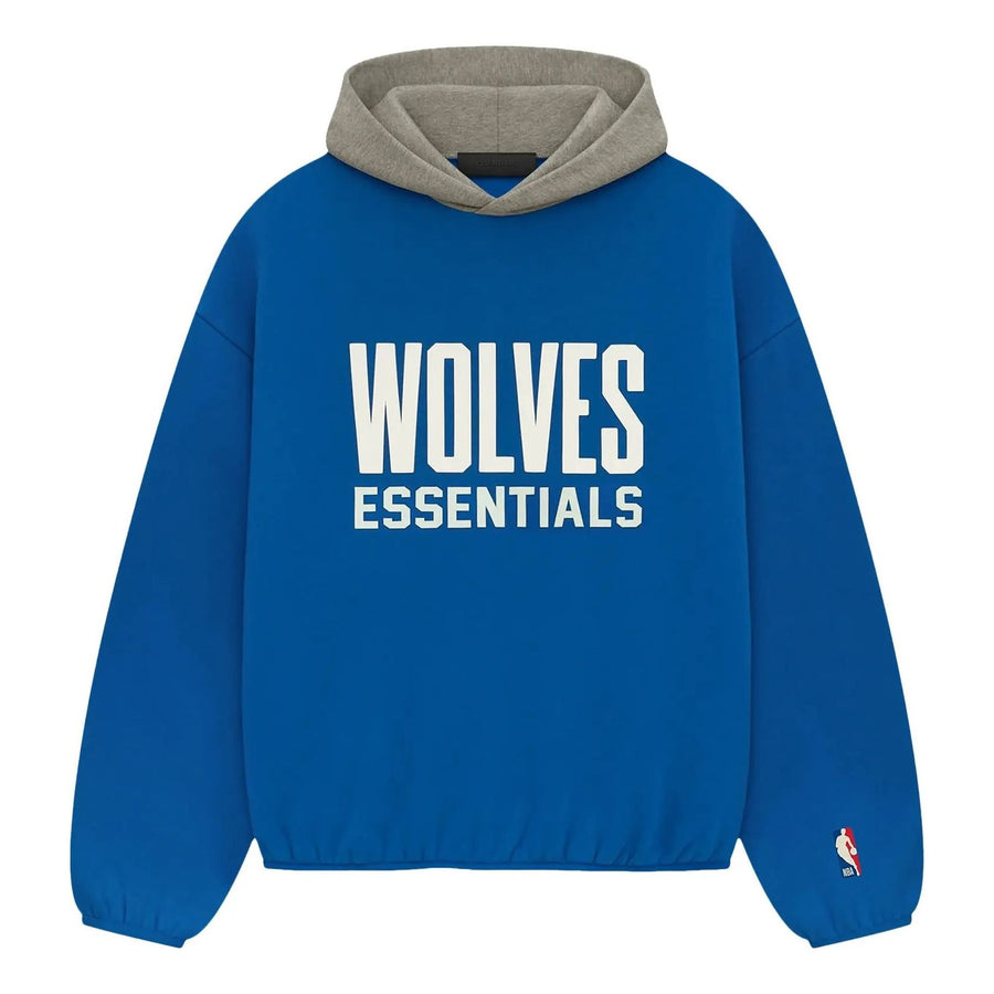 

Худи Fear of God Essentials x NBA Minnestota Timberwolves Hoodie 'Blue', синий