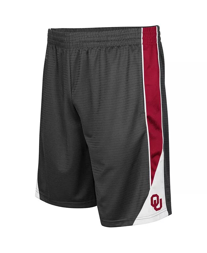 

Мужские шорты Oklahoma Sooners Turnover цвета уголь Colosseum